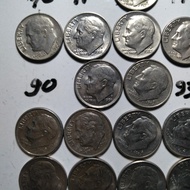 Koin Amerika 10 sen/One Dime (T124)