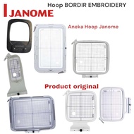 MESIN JANOME ACCESORIES - Various hoops for Janome memory craft computer embroidery machines