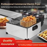 Professional Commercial Electric Fryer Kitchen Large Capacity Oil Fryer Constant Temperature Fried C