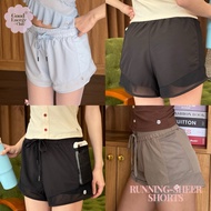 GOOD ENERGY CLUB-RUNNING-SHEER SHORTS[0192] SHORTS Side Bag With Lining Mesh Details (8E-8H)