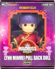 KitzConcept Robotech The Macross Lynn Minmei Pull Back Doll 紅色/紫色 林明美行路公仔 靚盒