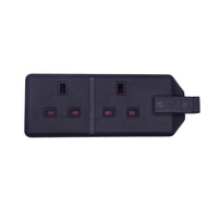 PERMAPLUG 2 Gang 13A Trailing Socket – 3 Pin Double UK Plug Socket