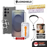 (LIVE Exclusive) LionShield Samsung S25/S24 Series Screen Protector Bundle Deal with Euphoria Phone 