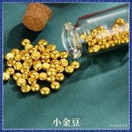 Master Over The Furnace Consecrated Blessing Alloy Simulation Gold Small Golden Bean 1g Solid Pimple