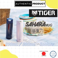 TIGER⭐️ Thermos Water Bottle TIGER Mug Bottle MMX-A022 200ml/MMX-A031 300ml Sahara One Touch Lightweight [Direct from Japan]