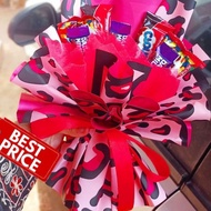 BOUQUET COKLAT/BUNGA COKLAT BIRTHDAY/BOUQUET BAJET/HADIAH MURAH/HADIAH BIRTHDAY WANITA/HADIAH BIRTHD