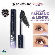 SOMETHINC Tipsy Lash Lift Lengthening Mascara - Mascara Keratin Lash Lift, Memberikan Bulu Mata Efek
