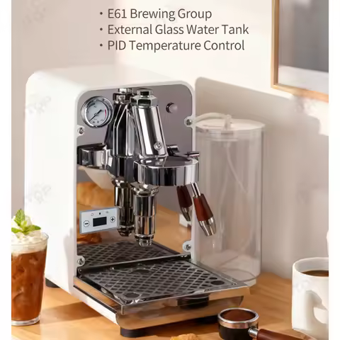 E61 Espresso Maker Brew-Only Professional Espresso Brewing Machine Vibratory Pump Coffee Machine 0.8