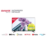 AIWA 43″ | 438N | 4K HDR | WebOS Smart TV | Frameless Tv