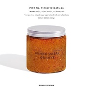 Bumbu Dasar Oranye 400g --- BUMBU SENDOK Halus Dapur Instan Masak Homemade Basah Tanpa MSG Lengkap K