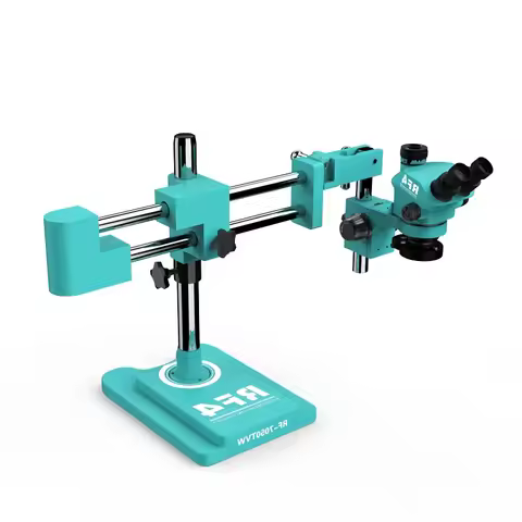 RF4 Microscope RF7050TVW Digital Trinocular Microscope Electronic Stereo Polarization Objective Lens
