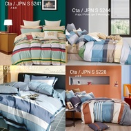 KATUN JAPANESE COTTON BEDSHEET WITH ABSTRACT MOTIF PART 2 BEDSHEET SET COTTON BEDSHEET