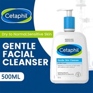 CETAPHIL   Twin Gentle Skin Cleanser 500ml - Hydra-Cleanse + Post-Sun Care (Soothes sun-exposed skin