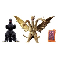 BANDAI Godzilla Action Figures: Godzilla (1991) vs. King Ghidorah (1991) Battle Set, Ages 3 and Up