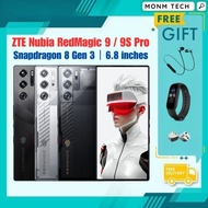 [Global Version] ZTE Nubia RedMagic 9 / 9S Pro Snapdragon 8 Gen 3 6.8'' 6500mAh 80W Wired SmartPhone