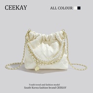 Ceekay Accessible Luxury Fancy Popular Garbage Bag Bucket Bag Special-Interest Design Bag Female 202