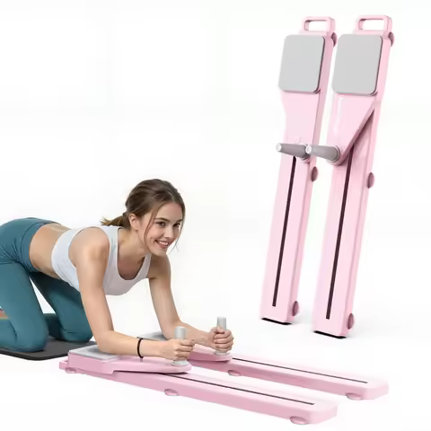 MERACH Pilates Board Multifunctional Abdominal Plate Detachable Ab Trainer with Anti-Slip Design Por