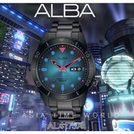 *LIMITED STOCK*[Original] ALBA AL4175X Tokyo Neon Automatic Blue And Black Gradation Dial Men’s Watc