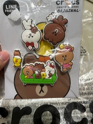Crocs JIBBITZ charms Line Friends