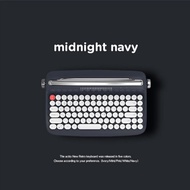 ACTTO B303 (English Layout86 Keys) Retro Bluetooth 5.0 Typewriter Keyboard with Integrated Stand for