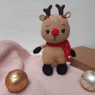Reindeer toy, Cristmas Reindeer, Stuffed toys, Plush toys, Animals, Home Decor