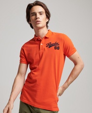 Superdry Superstate Polo Shirt - Bold Orange