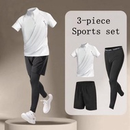 Performance Running Shirt Men Workout Shirt Athletic Quick Dry Breathable Moisture Wicking Athletic 