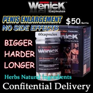 【Ready Stock】USA VVK Wenick Capsules For Men Lasting Harder Stronger No Side Effect 60 capsules