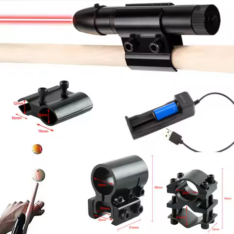 Pool Snooker Cue Laser Sight Billiards Training Aid Equipment Snooker