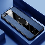 LANLIN For OPPO A3s / OPPO A5 / OPPO A12e Phone Case Shockproof Luxury Skinned PU Leather Back Cover