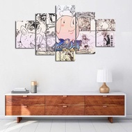 WALL DECORATION SET 7 DEADLY SINS HAWK SPECIAL EDITION