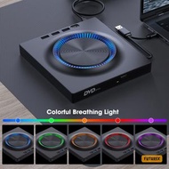 超薄藍光DVD光碟機｜USB 3.0/C介面｜RGB呼吸燈｜多功能集線器