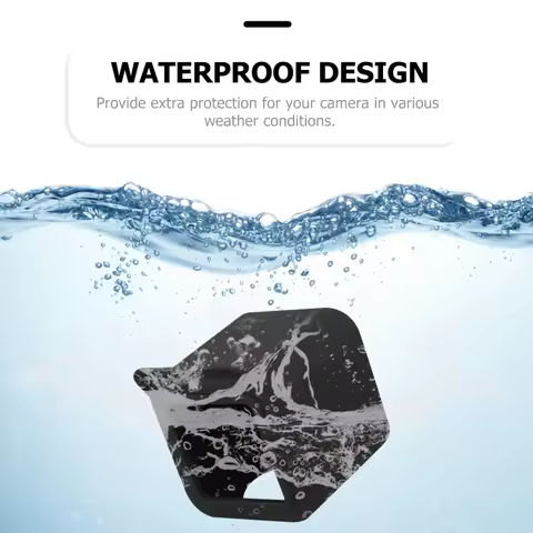 Waterproof Case For Wyze Cam V3 Security Camera Protective Cover Skin Silicone Case Mount Bracket Fo