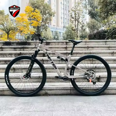 TWITTER OVERLORD XT/M6100/M8100-12s Hydraulic Disc Brakes27.5/29in AM Dual Suspension Softtail Alumi