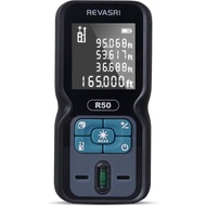 REVASRI Laser Distance Meter, 165 Feet Range, ±1/16inch Accuracy Laser Measurement Tool, Easy to Use