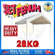 HEAVY DUTY Khemah A LIPAT Pasar Malam A Shape Gazebo Night Market Canopy FULL SET