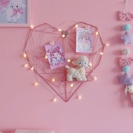 LOVE WIRE GRID WALL HIJANG LOVE DEKORASI HIASAN DINDING BESAR