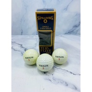 SPALDING 3 TOP-FLITE Golf Ball Made in U.S.A. Number Of 3 Pieces (White Drawer: SPA3)