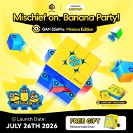 GAN 356M e Minions Edition Matte 3x3 Magnetic Speed Cube Magic Cube Education Puzzle Toys For Kids