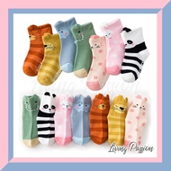 High Quality Stokin Baby Girl Boy Newborn Kid Soft Cotton Socks Anti Slip Cute Animal Bayi Kids Sock