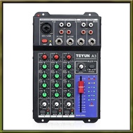 A3 Car Audio Mixer 2Hz - 76Khz DJ Sound Mixing Table Sound Card 4-Band Equalizer Professional Car Re
