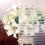 Privacy Window Film Static Cling Frosted Opaque Glass Film No Glue Window Sticker UV Protection Whit