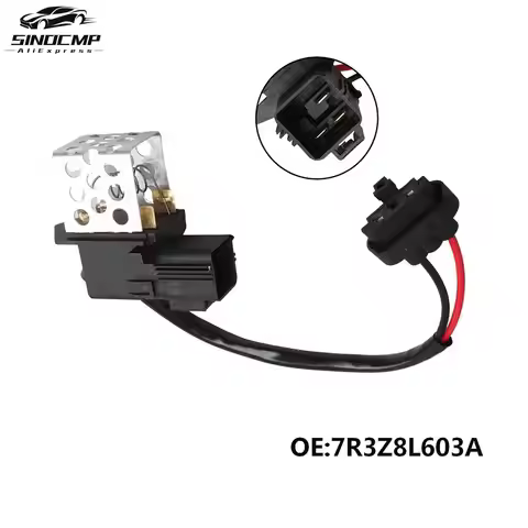 Engine Cooling Fan Resistor 7R3Z8L603A 7R3Z-8L603-A 7R3Z-8I603-A For 2005-2010 Ford Mustang Engine C