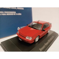Ixo Altaya 1 43 Renault Fuego Two-Door Sports Car Model Renault Fuego GTA 1991 Red