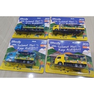 Wheelly Collection Lori Eco Hari Raya 2024 Set Box Truck & Prime Mover