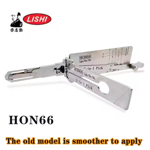Old HON66 LISHI 2IN1 Decoder For honda Accord CIVIC CRV XRV Fit Lock Pick tool Locksmiths tool