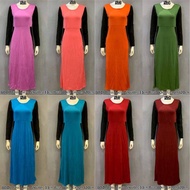 Clear Stock Offer Rm6 8041 Muslimah Jubah Long Dress Lycra