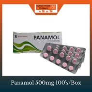 Zontron Panamol 500mg Tablet 100's/Box