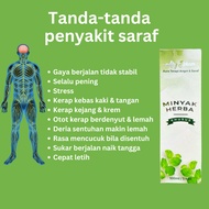 Abg Bekam Merawat Saraf Stroke Angin Lutut Sendi Kebas Minyak Herba Urut Badan Massage Oil Daun Bida