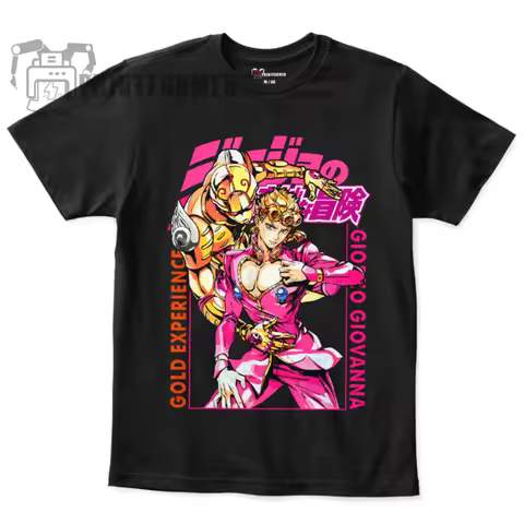 Joe Joe Giorno Giovanna Unisex T-shirt X Gold Experience Unisex T-shirt